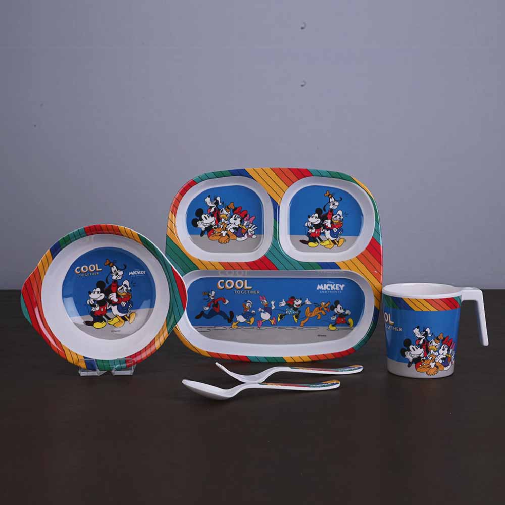 Mickey mouse hotsell dinnerware set