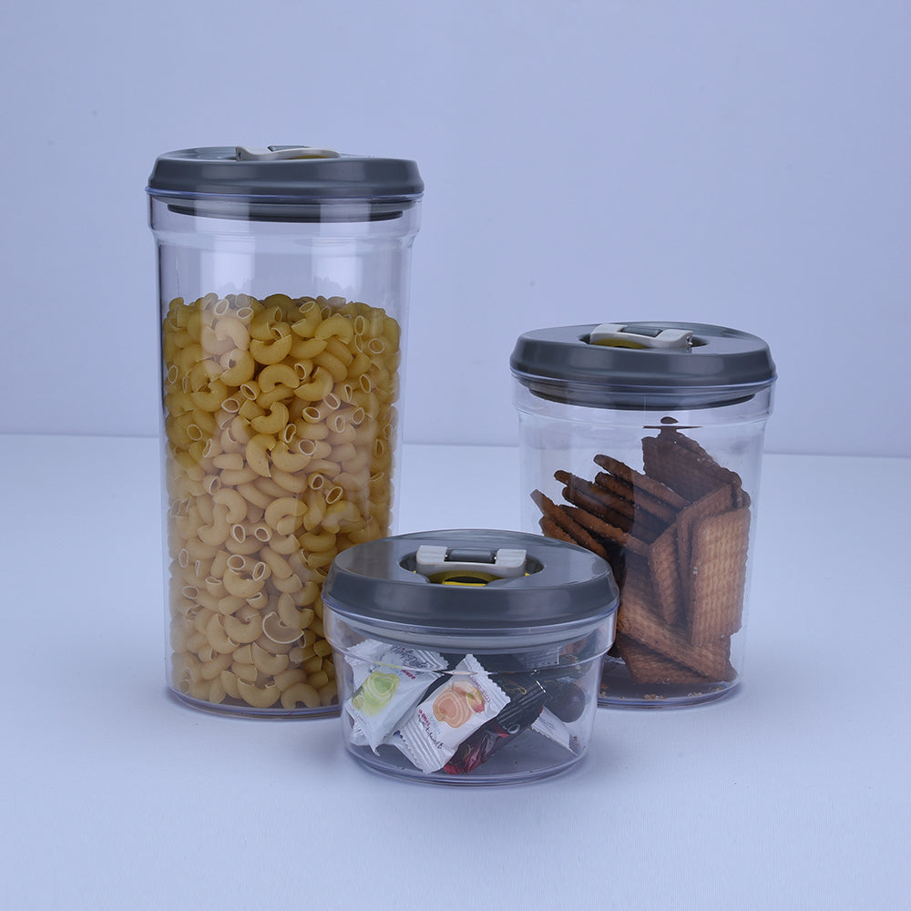 3 pc Lock - It Container Set Round