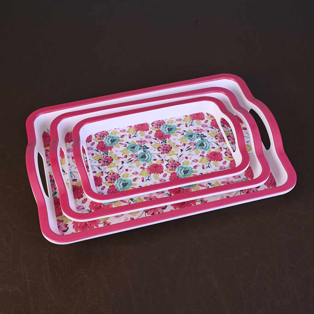 Tray Set 3 pc - Rosie