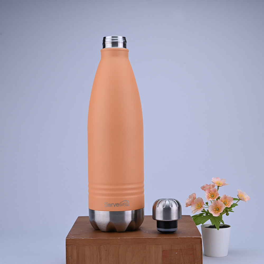 Indus Vacuum Bottle 500 ml - Pastel Orange