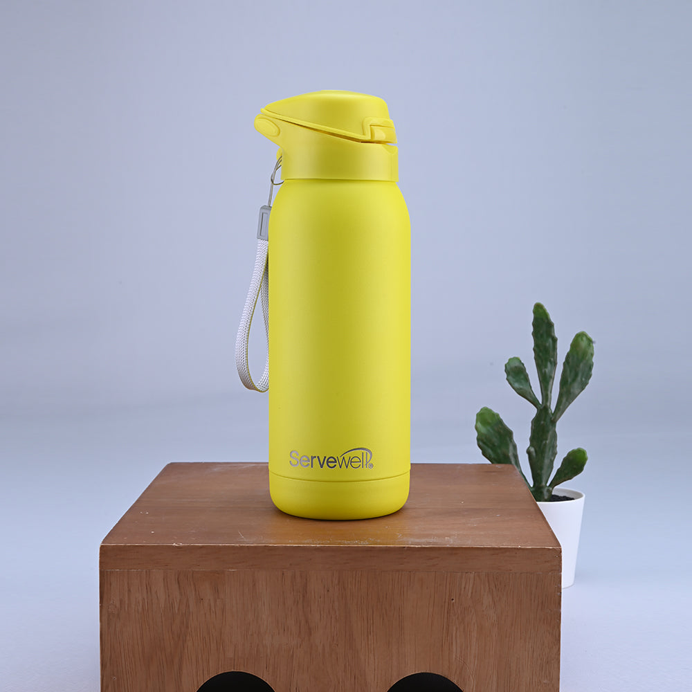 Crane SS Vacuum Bottle - Lemon Yellow