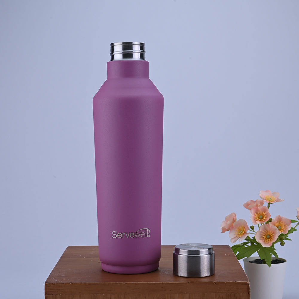 Alaska Single Wall Bottle - Pastel Purple