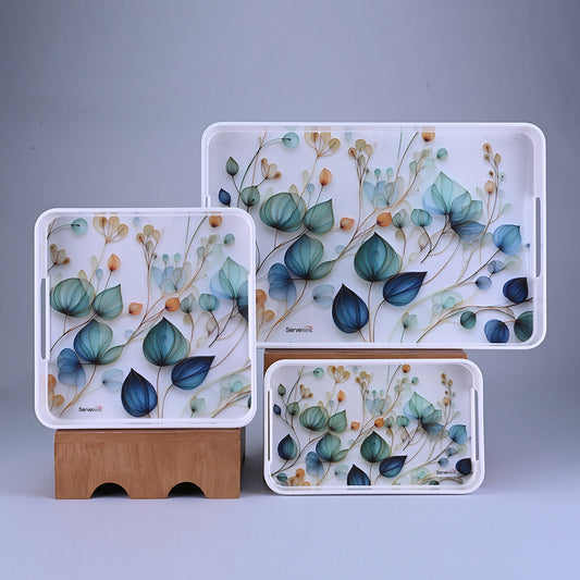 3 pc Tray Set Splendor - Pop Up