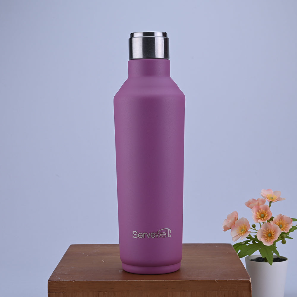 Alaska Single Wall Bottle - Pastel Purple