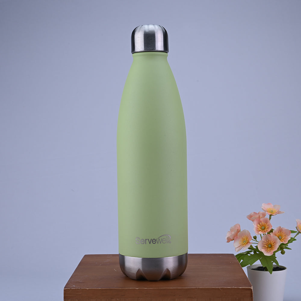 Bali Single Wall Bottle - Pastel Green