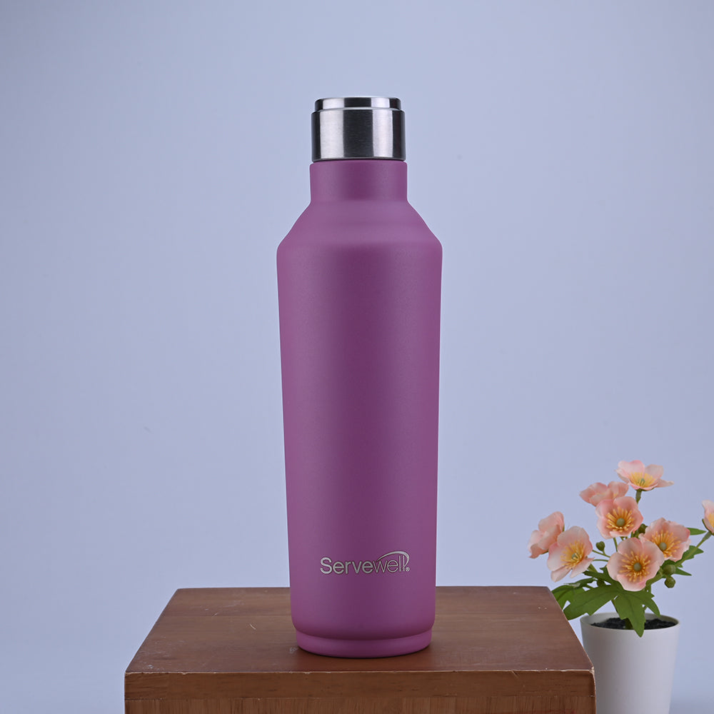 Alaska Single Wall Bottle - Pastel Purple