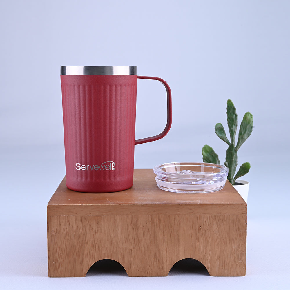 Bolt SS Vacuum Mug 450 ml - Cherry