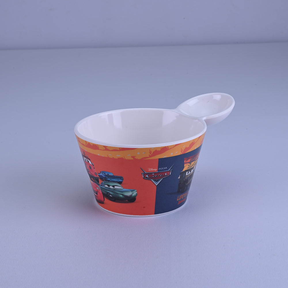 2 pc Fries Bowl & Glass Set - Cars